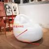 Reina del Arte Creativo Transparente Influencer Estilo Ins Sofá Fabricante Europeo Venta Directa Silla Individual Inflable Accesorios de Fotografía
