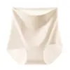 Pantis Lisos de Cintura Alta para Mujer Tallas Grandes con Control de Abdomen y Efecto Levanta Glúteos, Calzones Delgados para Mujer con Refuerzo Largo de Seda