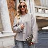 Comércio Exterior Espessado Lã de Cordeiro Casaco Feminino Moda Single-Breasted Outono Novo Solto Roupa Exterior Quente Cardigan Top
