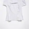 Ropa de Mujer Europea y Americana Transfronteriza Aliexpress Venta Caliente Moda Casual Camisa de Popelina Rayada