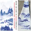 Fotografia de Caligrafia com Gaze, Novos Adereços de Estilo Chinês, Pintura a Tinta, Gaze Flutuante, Decoração de Teto para Casamento, Sala de Transmissão ao Vivo, Estilo Antigo