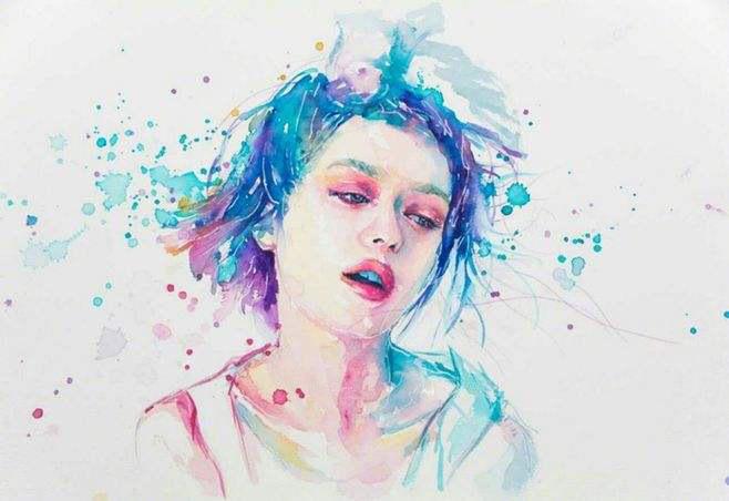 水彩画1