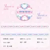Coleção de Bem-Estar Yuxian de Coleção de Fitas Washi, Vários Adesivos de Fita para Caderno Coração Fofo e Feminino, Presentes para Crianças