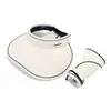 Sombrero de protección solar para mujer con ala ancha, seda de hielo, sombrero de sol de verano con parte superior abierta, protección UV, adelgazante de rostro, cubre rostro, sombrero de sol fresco