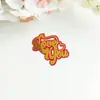 Direitos Autorais Estilo Ins Transfronteiriço Decoração de Bolo de Acrílico Dia dos Namorados Camada Dupla Feliz Dia dos Namorados Decoração Lateral de Bolo