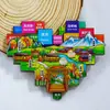 2026 Nuevo Modelo Imanes para Refrigerador de Monumentos de Ciudades Chinas Yunnan Shenyang Hong Kong Guangzhou Souvenirs Turísticos Culturales y Creativos