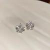 Pendientes de aro con colgante redondo de ojo de tigre Maillard para otoño e invierno, sensación de lujo ligero y alta gama, pendientes versátiles de estilo vintage para mujer