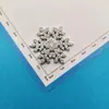 Celebridad de Internet Más Vendido Navidad Perla Diamante Copo de Nieve Plástico DIY Accesorios Pasador Hecho a Mano Adorno para el Cabello Funda para Teléfono Móvil Pegatina para Taza de Agua