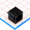 Interfaz de base de comunicación de red RJ45 Taihua RJ45 con conector de plástico 52 8P8C, inserción directa, PIN expuesto, puerto de red RJ45