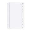Notebook super grosso A5A6b5 ticket bag cartão de visita saco zipper folha solta saco slide pvc zíper saco de armazenamento