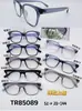 Gafas de moda con montura negra estilo ojo de gato, estilo europeo y americano, adecuadas para caras redondas, efecto adelgazante, gafas sin graduación, montura ultraligera de TR, bloqueo de luz azul