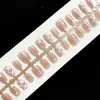 30 Peças Armadura de Unha Rosa Rede Vermelha Laço Xadrez Armadura Acabada Xadrez Diamante Olho de Gato