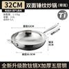 Wok de Titanio Alemán Wok de Titanio sin Recubrimiento Wok Antiadherente Wok de Titanio con Patrón de Escamas de Pescado Wok Plano de Aleación de Titanio para el Hogar