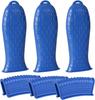 Capa de Silicone para Cabo de Panela Capa Isolante Térmica Resistente à Temperatura Cabo de Silicone para Panela Anti-Queimadura Antiderrapante Capa Macia para Cabo Conjunto para Montagem Própria