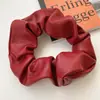 Moño Cabeza de Bola Anillo para el Cabello de Intestino de Cerdo Estilo Bosque Retro Cuero Ins Elegante Liga para el Cabello Banda de Goma Cuerda para el Cabello Diadema Femenina Esponjosa