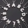 Europa e Estados Unidos cruzamento fronteiriço doce quente letra inglesa zircônia colar Coringa moda alto senso não desbota acessórios DIY