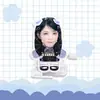 Figura de robot de cuerda acrílico para caminar del grupo de chicas de K-pop ILLIT, mercancía de celebridad