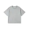 Ropa de Niños DK Marca de Moda Verano Dopamina Color Sólido Camiseta de Manga Corta de Algodón Puro para Niños Medianos y Grandes Top Casual