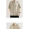 Conjunto de Roupa Jovem Estilo Japonês para Meninos, Lindo e Elegante, Camisa de Trabalho de Verão com Conjunto Masculino de Duas Peças Tendência