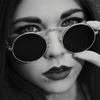 Gafas de Sol Retro Punk Steam de Doble Capa Redondas Grandes de Metal para Hombres y Mujeres Góticas Europeas Americanas