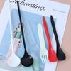 Cuchara Pequeña Desechable Tenedor de Plástico Cuchara Engrosada Tenedor para Fruta Cuchara para Helado Cuchara para Postre de Pastel Empaquetado Individualmente Venta al Mayoreo