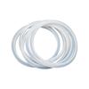 Anillo de Sellado de Silicona Blanca para Electrodomésticos, Junta Tórica de Caucho Nitrílico Resistente a Altas Temperaturas y al Aceite, Junta Impermeable y a Prueba de Polvo al por Mayor