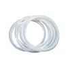 Anillo de sellado eléctrico de silicona blanca resistente a altas temperaturas resistente al aceite O-ring de caucho nitrilo arandela impermeable a prueba de polvo venta al por mayor