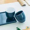 Taza de Té Celadón, Taza Individual de Cerámica para el Hogar, Tazón de Té, Juego de Té Kung Fu, Taza de Maestro, Taza de Degustación, Taza para Preparar Té