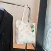 Bolso de mano chino de gran capacidad para mujer, bolso de hombro informal combinable, bolso de hombro de moda para ir al trabajo, 2024