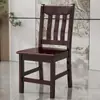 Cadeira com encosto banqueta doméstica cadeira de madeira maciça cadeira de estudante cadeira de escritório cadeira de sala de jantar estilo chinês moderno cadeira de mesa de mahjong