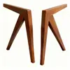 Sofá Individual de Madera Maciza Nórdica Richard Estilo Vintage Francés Sillón Sofá para Sala de Estar Silla de Balcón para Ocio Sofá Perezoso
