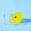 Novo Produto Transfronteiriço: Mini Figuras de Polvo Coloridas Luminosas, Acessórios de Decoração DIY para Paisagismo de Aquário, Pequenos Ornamentos de Micro Paisagem