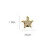 Adequado para Crocs DIY Fivela de Flor Destacável Acessórios Decorações com Tema Oceânico Acessórios de Clipe de Estrela do Mar Concha Peça Única