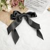 Elegante pasador de cinta de lazo de alta calidad niña de ballet lindo todo partido clip de resorte de cuchara trasera accesorios para el cabello