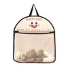 Bolsa Colgante con Cara Sonriente para Guardar Ropa Interior y Calcetines Solución de Almacenamiento para Organización de Armarios Bolsa de Almacenamiento de Malla Transpirable Colgante para Dormitorio