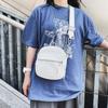 Bolso cruzado de PU de color sólido estilo tooling súper popular de Corea, bolso pequeño negro, bolso de hombro de estilo occidental avanzado, versátil