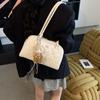 Bolso Sobaco Acolchado Bordado Súper Popular Transfronterizo para Mujer 2025 Nuevo Versátil Simple Bolso de Hombro Bolso Tote de Gran Capacidad