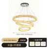 Candelabro Moderno de Cristal de Lujo Ligero para Dormitorio, Dúplex y Techo de Gran Altura, Iluminación de Espectro Completo para Restaurante, Sala de Estar, Hotel, Venta Directa de Fábrica
