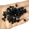 Anel com Pedra Natural 5x7mm Formato de Ovo Superfície de Cristal Oval Geométrico Anel de Joia DIY Incrustado com Pedra Lapidada Acessórios DIY