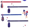 En stock Mascota Nuevo Bandera Americana Día de la Independencia Gato Perro Corbata Corbata Collar Accesorios Lazo Suministros para Mascotas