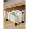 Caja de Almacenamiento Debajo de la Cama del Dormitorio, Cesta de Almacenamiento Debajo del Escritorio, Estante de Almacenamiento para Ropa, Artículos Varios, Snacks, Libros, para Uso en el Hogar y el Aula
