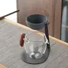 Colador de té no poroso Filtro de té Infusor de té Accesorio para juego de té Herramienta justa e integrada para separación de té y agua