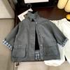 Chaqueta para Niños Abrigo de Trinchera para Bebé Primavera y Otoño 2025 Nueva Chaqueta de Calle Estilo Old Money para Niños Top Delgado para Niñas