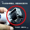 Juego completo de accesorios de conexión de manguera interna de válvula solenoide de entrada para lavadoras Jide con pulsador totalmente automáticas