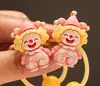 Gomas para el Cabello de Dibujos Animados Lindas que Brillan en la Oscuridad para Niñas de 3 a 6 Años, Bandas Elásticas Hilo de Alta Elasticidad Venta al por Mayor