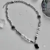 Collar para Hombre Acero de Titanio No se Desvanece Simple Versátil de Gama Alta Collar para Mujer Personalizado Popular Accesorios Venta al por Mayor