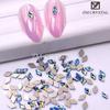 Nova cor mágica azul nail art fundo plano em forma de broca fundo de ouro broca de unhas jóias unhas vara broca broca de vidro