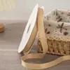 Cinta de Poliéster-Algodón Coreana de 15mm Cinta de Algodón Doble Cara Materiales para Accesorios de Cabello DIY Lazo Floral Empaquetado de Regalos Cinta para Ropa