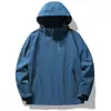 Nueva chaqueta ligera para exteriores para comercio exterior, color liso, unisex, chaqueta de trabajo a prueba de viento e impermeable, admite impresión de logotipo