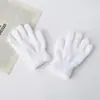 Guantes Cálidos de Coral Fleece para Ciclismo de Invierno para Exteriores, Cortavientos, Resistentes al Frío, Engrosados, Tejidos, Simples, Personalizados para Dedos